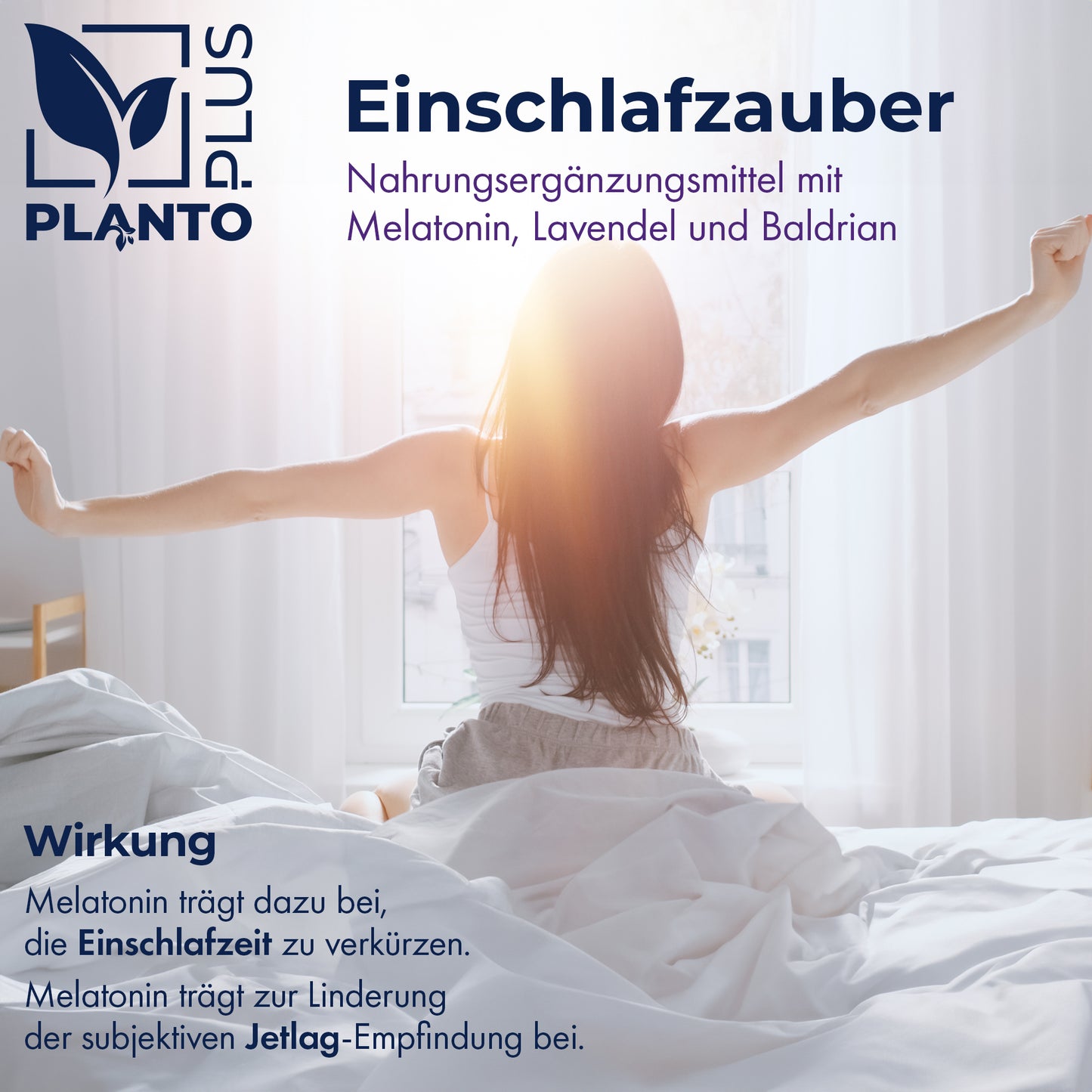 Einschlafzauber Spray mit Melatonin, Baldrian und Lavendel - 30 ml